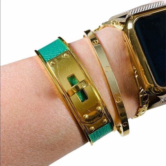 Hermes Kelly Cuff Bracelet - Picture 1 of 11